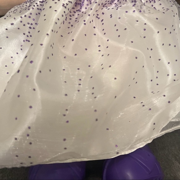 2014 Cabbage Patch Kids Purple Holiday Dress W/ Tiara Jakks Pacific JP-45 Target - Picture 3 of 5